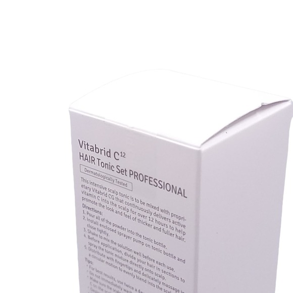 Vitabrid C12 Hair Tonic Set Professional Vitamin C Scalp & Hair Revitalization - Picture 5 of 8
